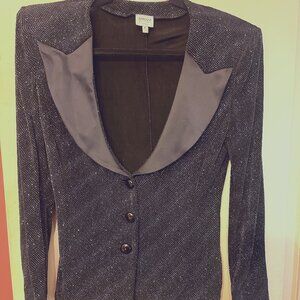 Armani Collezoni Glitter Sparkle Blazer